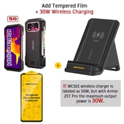 Ulefone Armor 27T Pro+ Rugged Phone 24GB+256GB 5G 6.78'' Thermal Imaging 10600mAh 33W 50MP+64MP Camera Android 15 NFC Smartphone