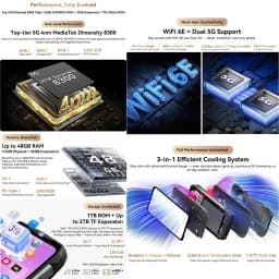 Blackview XPLORE 2 Rugged Phone 12GB+256GB / 16GB+1TB 6.73" Display 20000mAh Battery 120W 50MP Camera 5G Outdoor Mobile Phone