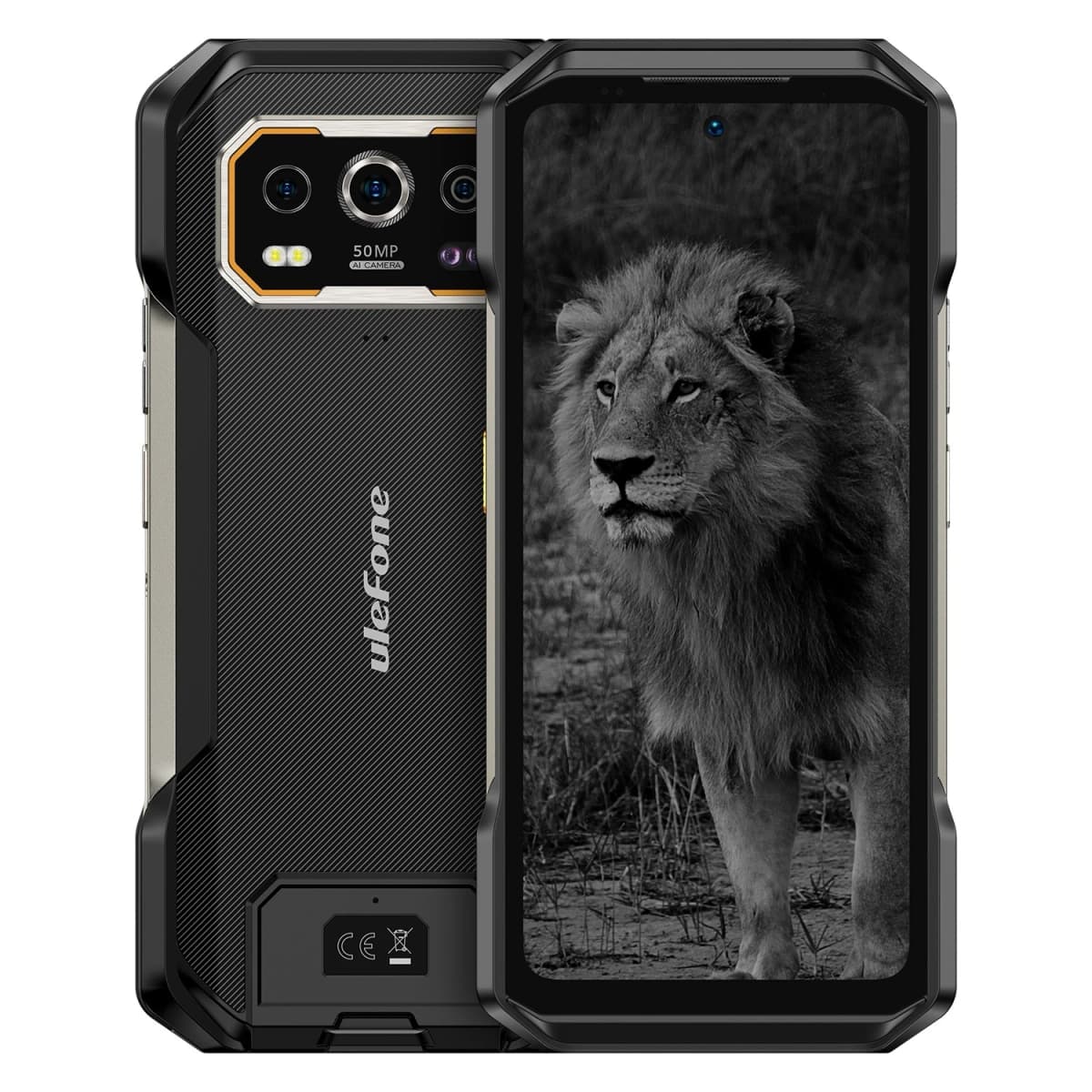 Ulefone Armor 27 Pro 24GB+256GB 10600mAh Smartphone 50MP Camera 64MP Night 6.78'' Android 14 NFC 5G Rugged Phone