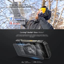 Ulefone Armor 27 Pro 24GB+256GB 10600mAh Smartphone 50MP Camera 64MP Night 6.78'' Android 14 NFC 5G Rugged Phone