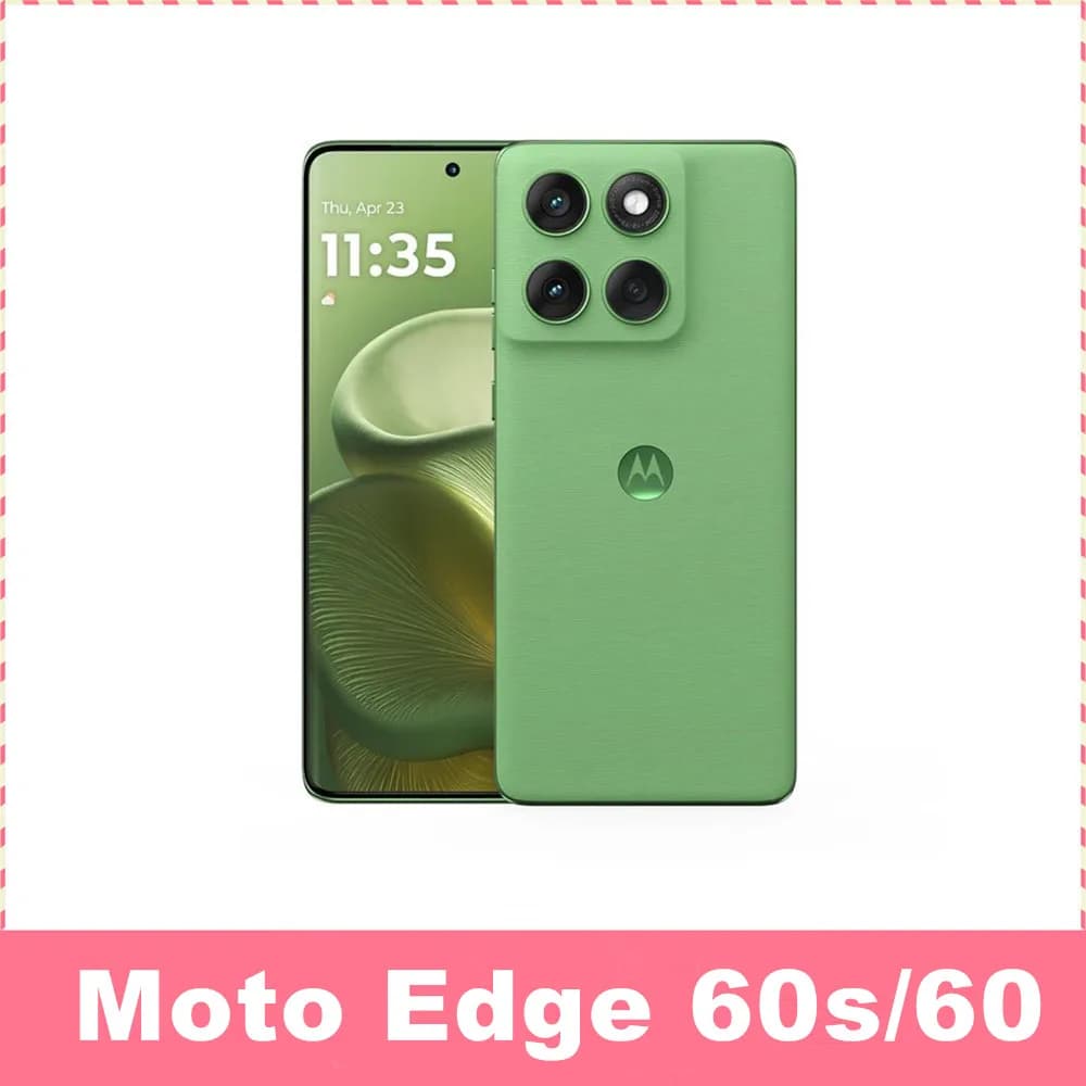Motorola Moto Edge 60 Dimensity 7400 6.7 Inch 2712*1220 P OLED 120Hz 5500mAh Battery NFC
