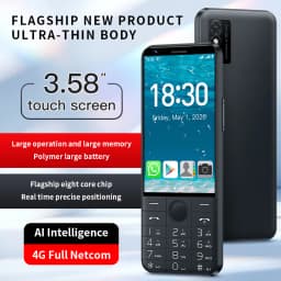 DOOV F27 Pro 4G Touch Screen Keypad Smartphone 4GB+64GB 3.58'' Screen 16mp Android 14 2120mAh MT6765 Google Play BT Mobile Phone