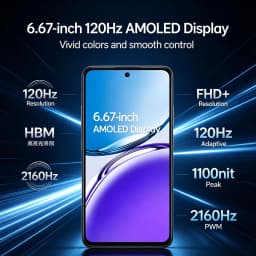 2026 New OPPO Reno12F Smartphone with 12GB RAM And 512GB Storage High-End Memory for Uninterrupted Usage