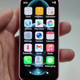 SOYES XS19 Mini Smartphone 3.88in 2GB RAM 16GB ROM Android10.0 With Facial Recognition Dual SIM Standby 3G Network Small Phone
