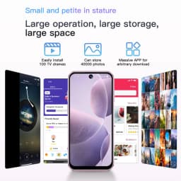 SOYES XS19 Mini Smartphone 3.88in 2GB RAM 16GB ROM Android10.0 With Facial Recognition Dual SIM Standby 3G Network Small Phone