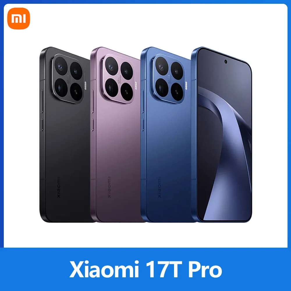 Xiaomi 17T Pro 5G, NFC, MediaTek Dimensity 9500, 6.83-inch, 144 Hz, 50 MP Leica main camera, 7,000 mAh battery, IP68