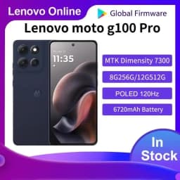 Global Lenovo MOTOROLA G100 Pro SmartPhone 50MP AI Camera 6720mAh Dimensity 7300 6.7 inch 1.5K Eye Protectiob Flexible Cellphone