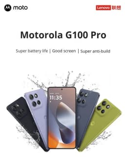 Global Lenovo MOTOROLA G100 Pro SmartPhone 50MP AI Camera 6720mAh Dimensity 7300 6.7 inch 1.5K Eye Protectiob Flexible Cellphone