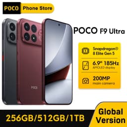 New POCO F9 Ultra Smartphone Global Version Snapdragon® 8 Elite Gen 5 6.9" 185Hz display 200MP Camera 8050mAh 100W wired NFC 5G