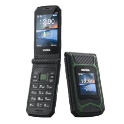 UNIWA X29 2.8Inch Double Screen Mobile Phones Dual SIM GSM Rugged Flip Phone 2000mAh Big Font For Senior Arabic Russian Keyboard