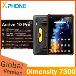 Blackview Active 10 Pro Rugged Tablets 12GB+512GB / 256GB 5G MTK Dimensity 7300 11"Display 30000mAh Battery 108MP Global Version