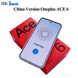 OnePlus ACE 6 Unlocked China Version 6.83 Inch AMOLED 120HZ Snapdragon 8 Elite 7800mAh 120W SuperVOOC 50MP OIS NFC OTA Update