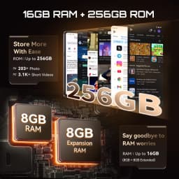 [Shipping From France] Cubot X100 Android 15 5G Smartphone 6.88" 120Hz 16GB(8+8) RAM 256GB ROM 64MP 5100mAh 33W NFC Mobile Phone
