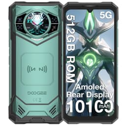 DOOGEE S200 X 5G Rugged Phone 32GB+512GB 6.72" FHD+ 120Hz Display Dimensity 7050 10100mAh Battery 100MP Camera NFC Smartphone