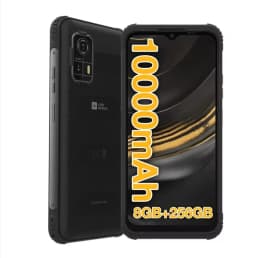 AGM H MAX Rugged Smartphone 8+256GB 10000mAh Battery HD+ Display 3 Card Slot NFC OTG Reverse Charge Waterproof Smartphone