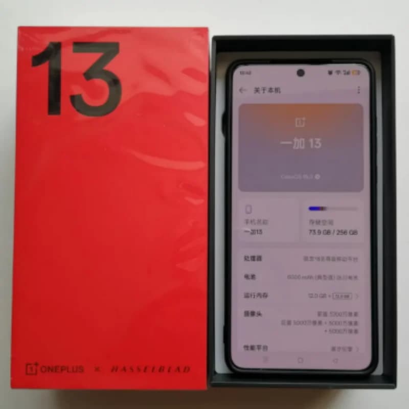 OnePlus 13 Snapdragon 8 Elite Screen 6.82 Inch AMOLED 120HZ Battery 6000mAh 100W SuperVOOC 50 Rear Camera OIS NFC OTA Update