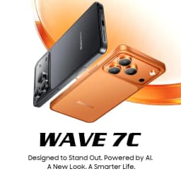 Blackview WAVE 7C Smartphone 4GB+64GB 6.56''HD+IPS Display Android 16 Unisoc UMS312 Tiger T310 5000mAh Battery 4G OTG Cell Phone