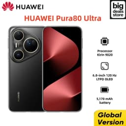 HuaWei Pura 80 Ultra Global Version 6.8 Inch LTPO OLED 100W SuperCharge 5170 mAh 50 MP Kirin 9020 IP68/IP69
