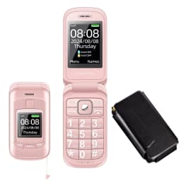 Mafam F899 Senior Flip Dual Display Feature Phone SOS 2Sim Big Button Dial Torch Clamshell Mobile Retro Style Durable Phone