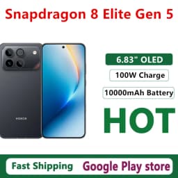 Original Honor Win Mobile Phone 6.83" OLED 185HZ 50.0MP Camera 10000mAh Battery 100W Charge IP69 Snapdragon 8 Elite Gen 5 OTA