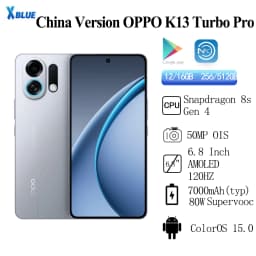 OPPO K13 Turbo Pro Battery 7000mAh 80W SuperVOOC Display 6.8 Inch AMOLED 120Hz 50MP OIS Snapdragon 8s Gen4 NFC OTA Update