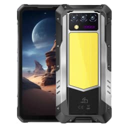 OUKITEL WP100 Titan 5G Rugged Phone 36GB(12+24)+512GB 33000mAh 66W 200MP 6.8'' Android 14 Projector Camping Light Smartphone