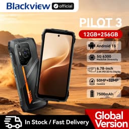 Blackview OSCAL PILOT 3 5G AI Rugged Smartphone MTK 6300, 6.78" FHD+2.4K Display 120Hz, 12+24GB RAM, 256GB+2TB ROM, 7500Amh,