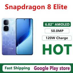 Original Vivo Iqoo Neo 10 Pro Plus Mobile Phone Snapdragon 8 Elite Android 15.0 OTA 6610mAh 50MP 6.82" AMOLED 144HZ 120W Charge