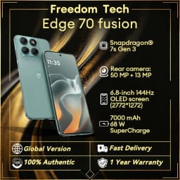 Global Version Motorola Edge 70 Fusion Smartphone 7000mAh 68W NFC