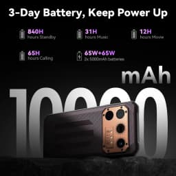 IIIF150 Raptor Rugged Phone MTK Helio G99 Chip 10000mAh Battery 108MP Main Camera 6.78inch FHD+ 120Hz Display Smartphone