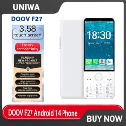DOOV F27 Touch Keyboard Google Phone No Camera Android 14 Phone 3.58inch 4GB 64GB 2100mAh Google Play BT Hebrew Arabic Phone