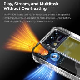 Oukitel WP100 Titan Rugged Phone 33000mAh 66W Charger 200MP Camera Built-in Projector Camping Light CellPhone, NFC 5G Smartphone