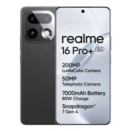 realme Smartphone 16 Pro Plus 5G 8G+256G 12G+512G Europe Version Without Charger
