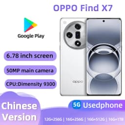Oppo Find X7 5G Mobile Phone Android CPU Dimensity 9300 6.78-Inches ROM 256GB 50.0MP Camera 100W Charge 5000mAh Used Phone