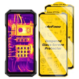 Orignal 2PCS Ulefone Armor 34 pro 28 27 26 25 24 23 22 Mini 20 HD Anti Fingerprint Tempered Screen Protector Anti-Scratch Glass