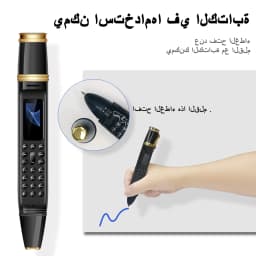 Low Price Sale SERVO BM111 3-in-1 Mobile Phone Pen Phone Portable Fan Magic Voice Bluetooth Dial Small Feature Cellphone FMRadio