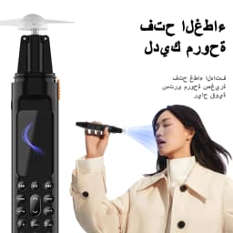 Low Price Sale SERVO BM111 3-in-1 Mobile Phone Pen Phone Portable Fan Magic Voice Bluetooth Dial Small Feature Cellphone FMRadio