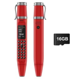 Low Price Sale SERVO BM111 3-in-1 Mobile Phone Pen Phone Portable Fan Magic Voice Bluetooth Dial Small Feature Cellphone FMRadio