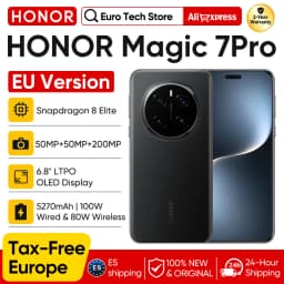 Global Version HONOR Magic7 Pro 5G Smartphone Snapdragon 8 Elite 6.8''120Hz LTPO Display 100W Charge 5270mAh IP68 BT5.4 OTG
