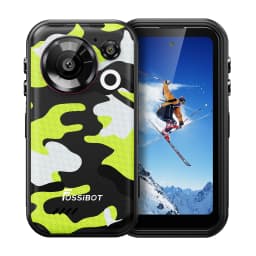 Fossibot F116 Pro 5G Rugged Phone 152.6° Wide-angle Camera 4" Mini Screen 3700mAh Battery Dimensity 7300 5G 12GB+256GB Android16