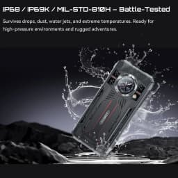New CUBOT Kingkong 11 5G Rugged Phone 6.72" 120Hz Display 10200mAh Battery 33W Dimensity 7025 5G 16GB+256GB Android 15 Phone
