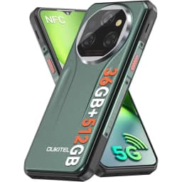OUKITEL WP39 PRO Rugged Phone 5G Unlocked 2025-36GB+512GB/2TB Cell Phone, 11000mAh(33w) Battery, 6.6''FHD+Display Rugged Smartph