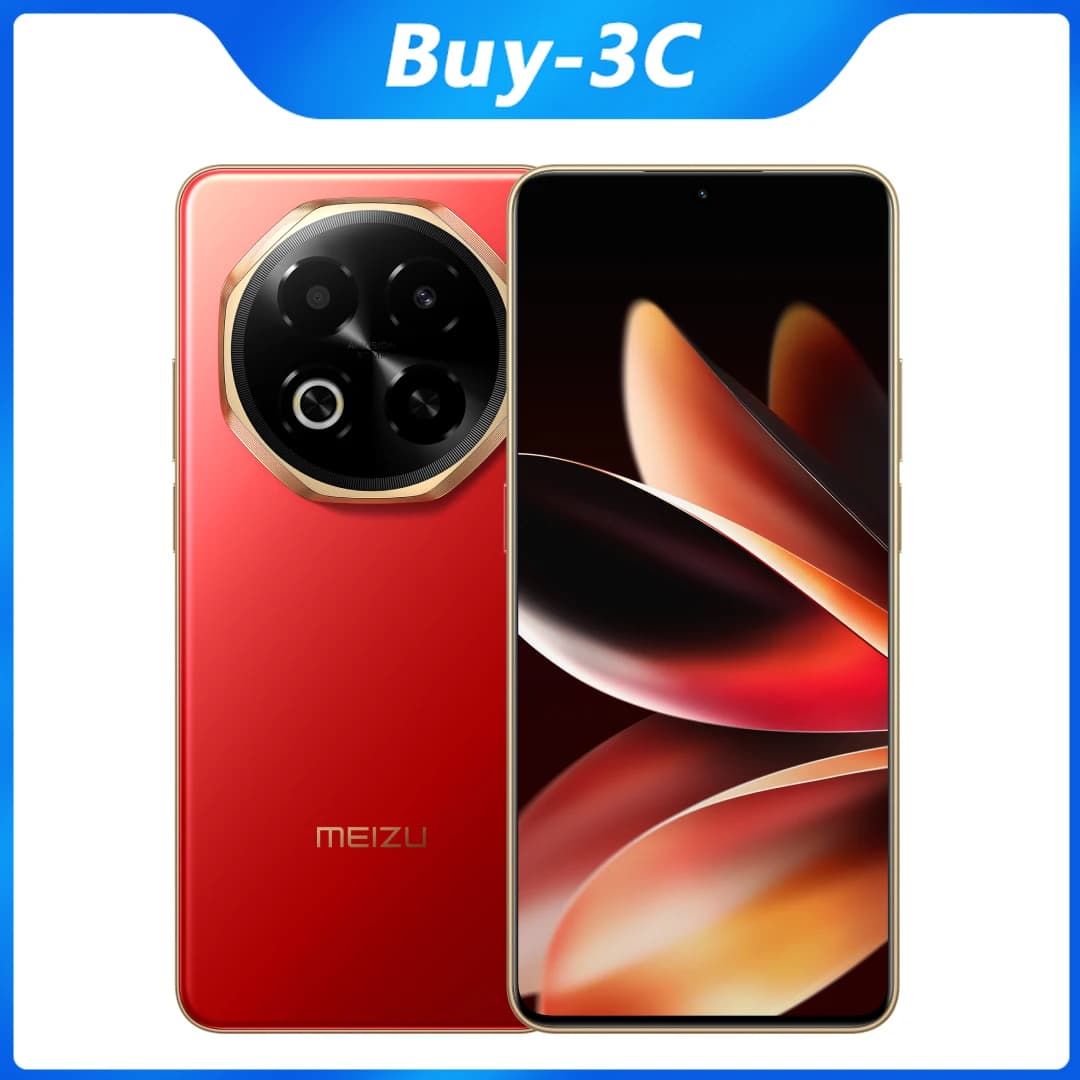 Meizu Note 16 5G Smartphones 6600mAh 40W Fast Charging UNISOC T8200 Dual SIM 6.78"120Hz 50MP Camera Flyme OS Android 15