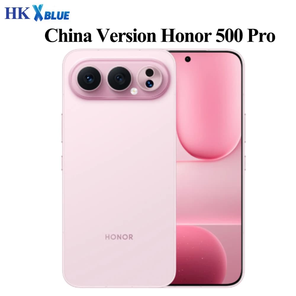 Honor 500 Pro China Version Snapdragon8 Elite 200MP OIS Battery 8000mAh 80W Supercharge 50W Wireless Screen 6.55" AMOLED 120Hz