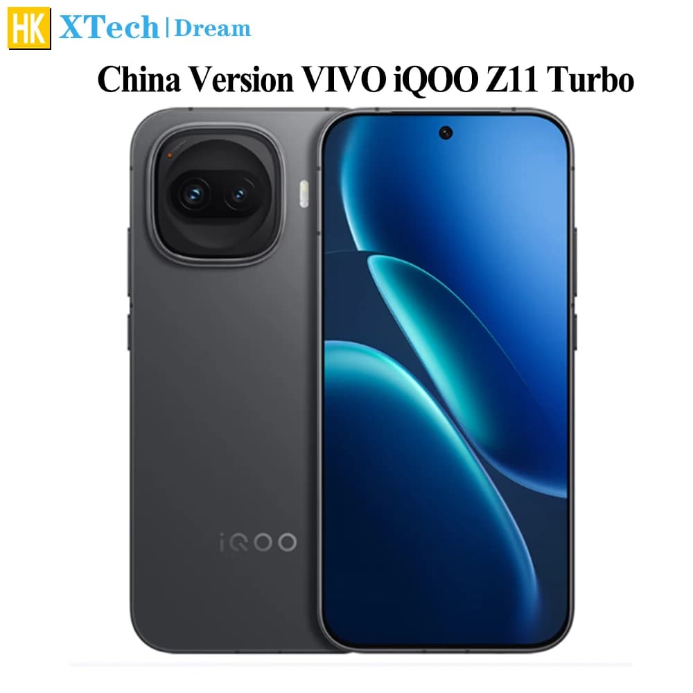 China Version VIVO IQOO Z11 Turbo Rear Camera 200MP OIS Snapdragon 8 Gen5 Battery 7600mAh 100W SuperVOOC 6.59 Inch AMOLED 144Hz