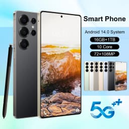 2025 Global Version 5G phone Android 6.9 Inch Android 14 telephone 16GB + 1TB 72MP 108MP Dual SIM Dual Standby