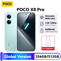 POCO X8 Pro 5G Smartphone Global Version Dimensity 8500-Ultra 6500mAh battery 6.59" 1.5K 120Hz AMOLED display 100W Charging NFC