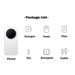 Original ViVO X300 Pro Mobile Phone 5G Dimensity 9500 6.78inch AMOLED 120HZ 6510MAH 90W Charger OTA NFC 200Mp Camera Google CN