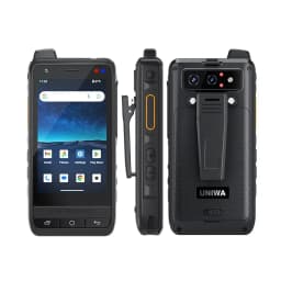 NEW UNIWA F400 Global Range Walkie Talkie Rugged PDA with PoC Walkie Talkie Zello IP56 13MP Smartphone Android15 4350mAh SOS NFC