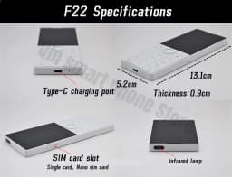 Google Available F22 2+16G/3+32G No Camera 1700mAh 4G MTK6739 Touch Screen Android Smart Phone